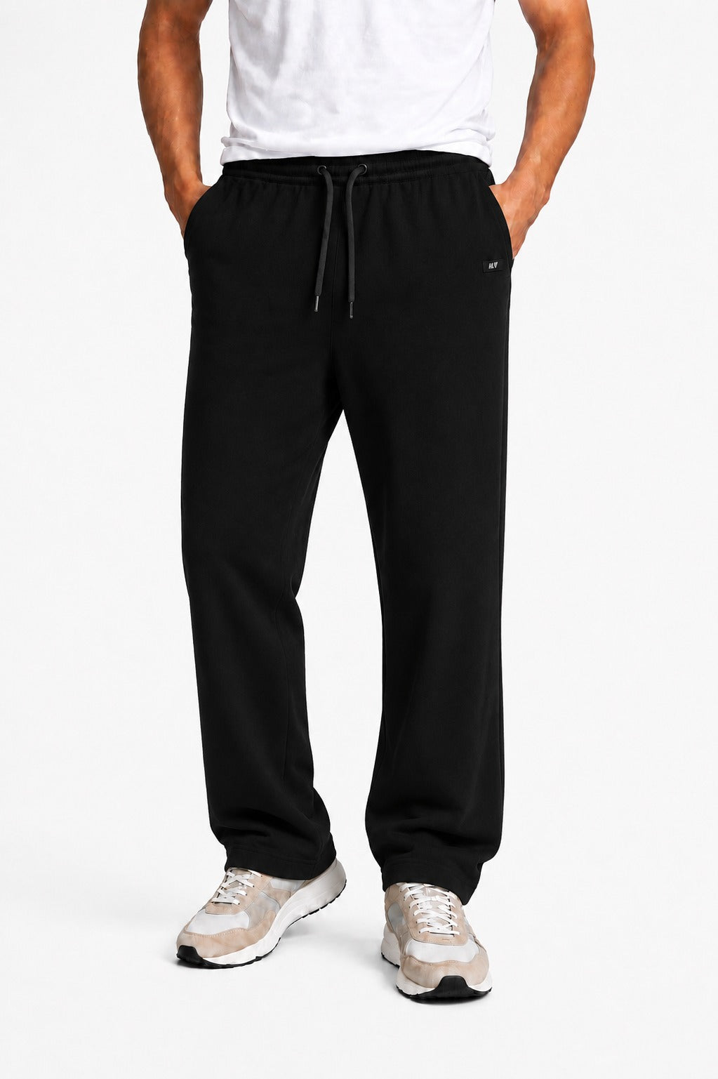 Men’s  Fleece  Trouser – Black  811