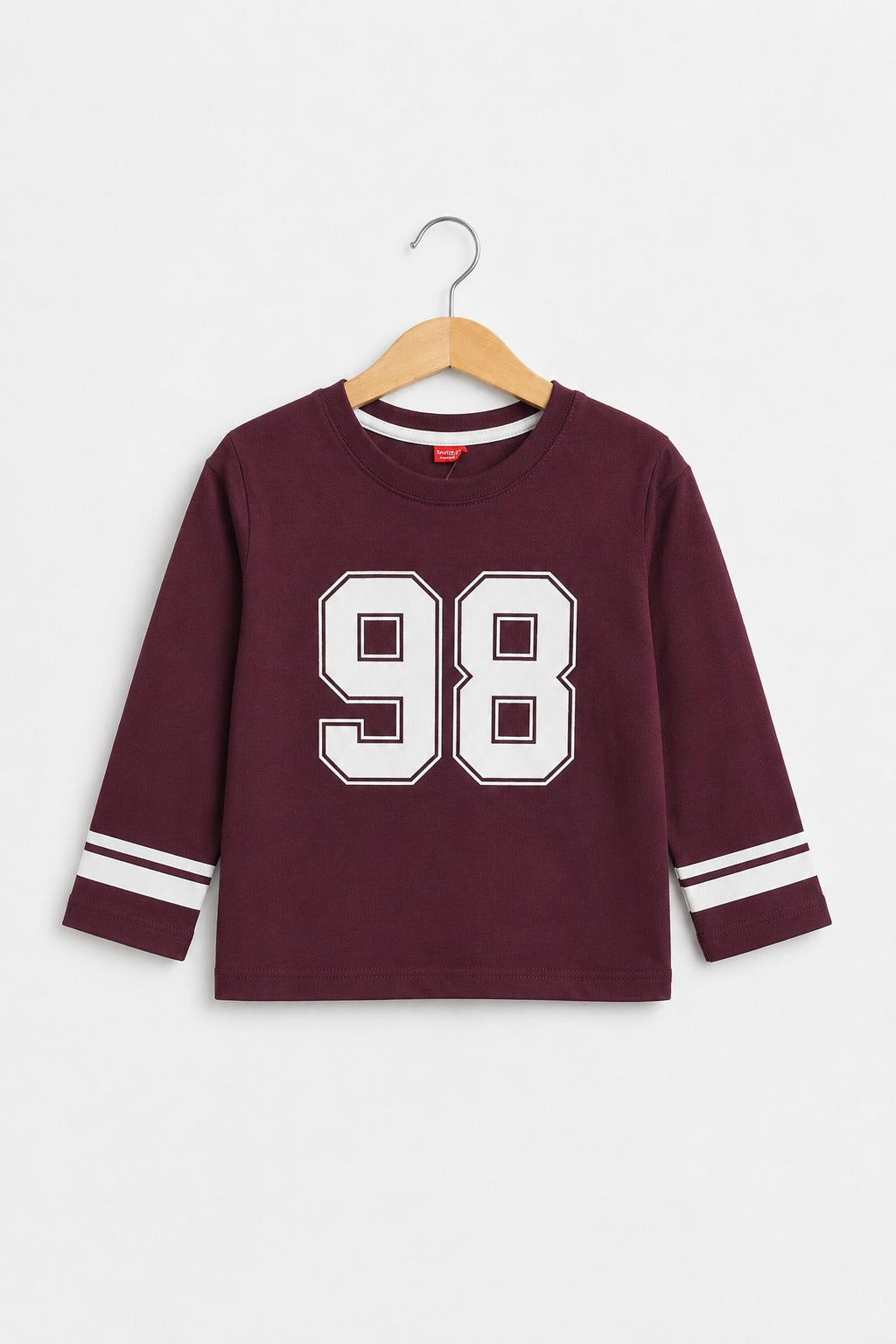 98 Printed Purple Boys Shirt