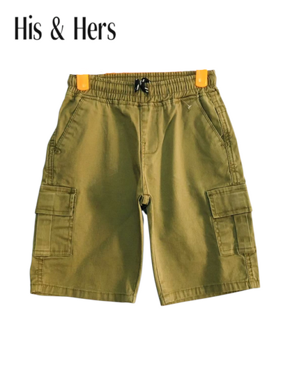 6 Pocket Cargo Boys Shorts -Light Brown Color 270