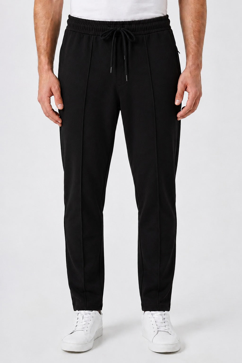 Men’s Premium  Pique Trouser – Black