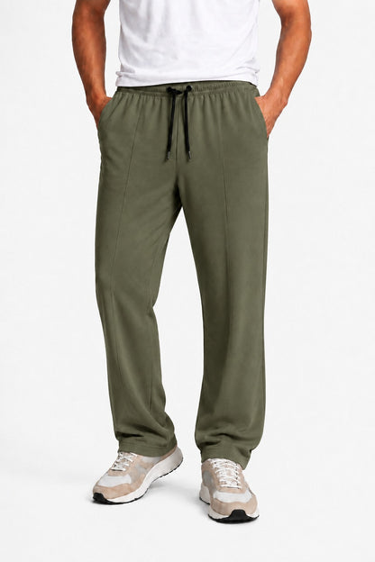 Men’s  Fleece  Trouser – Olive Green 812