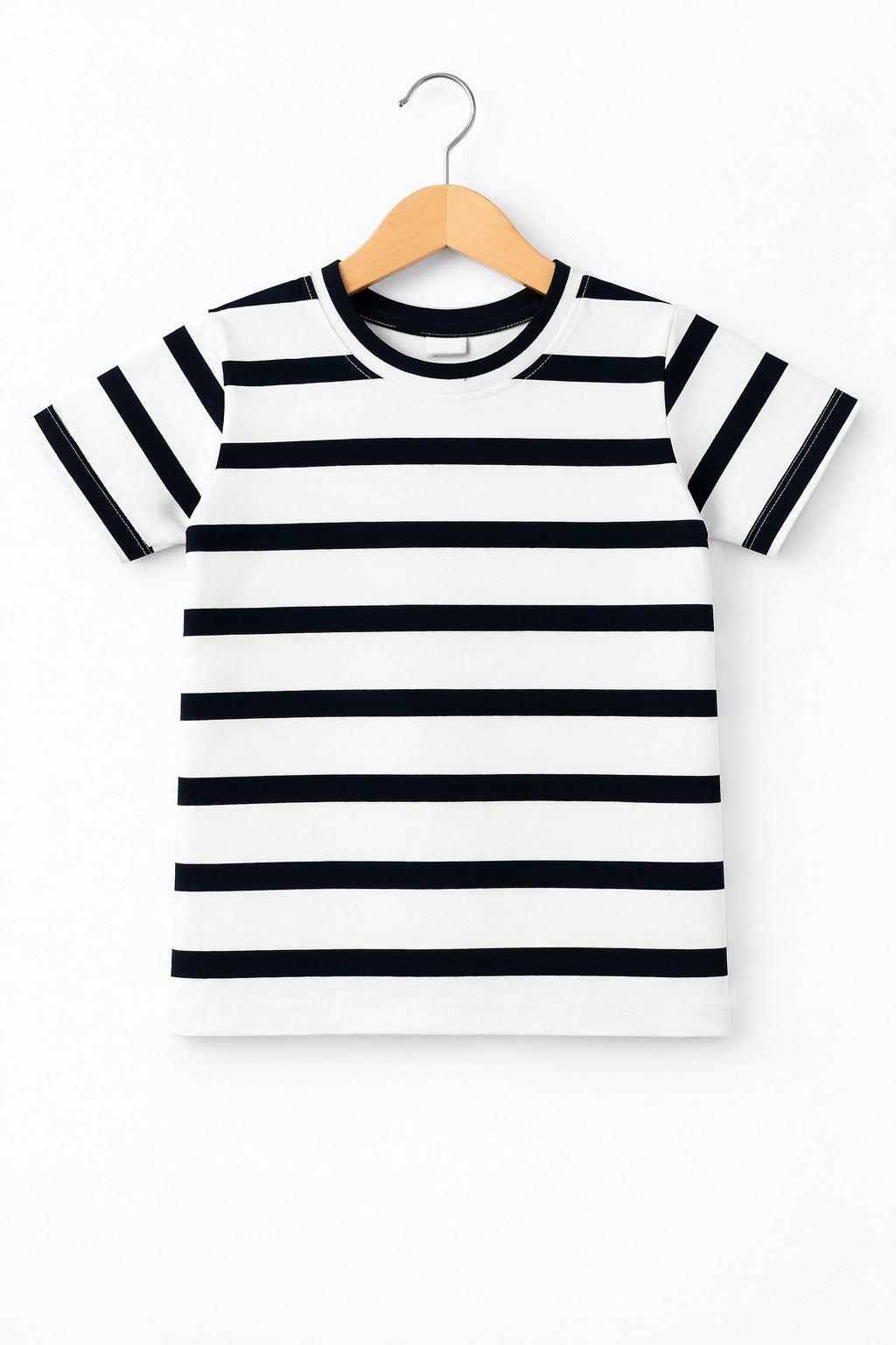 Black & White Checked  Boys T-Shirt 201