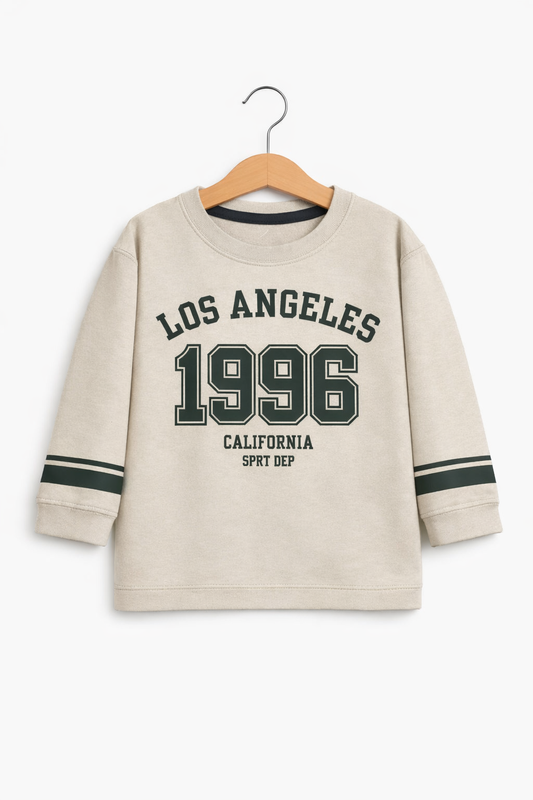 Black Los Angeles 1996 Printed Light Brown Shirt 233