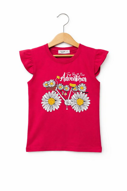 Adventures Pink T-Shirt Girls 420
