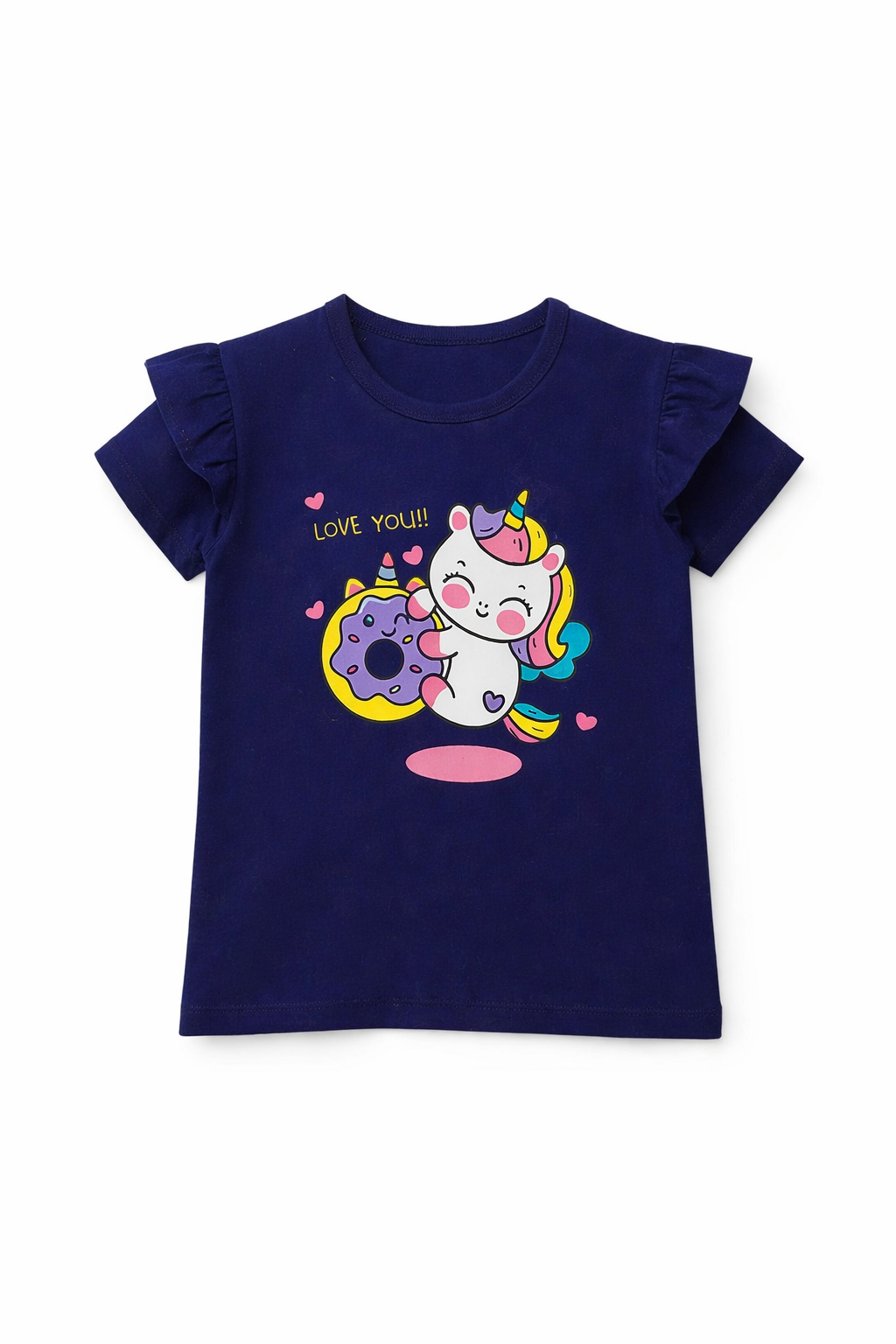Dinocorn Purple T-Shirt Girls 431