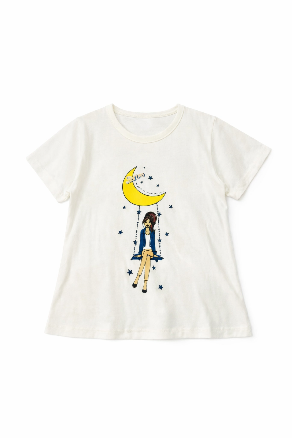 Barbie White  T-Shirt Girls 420