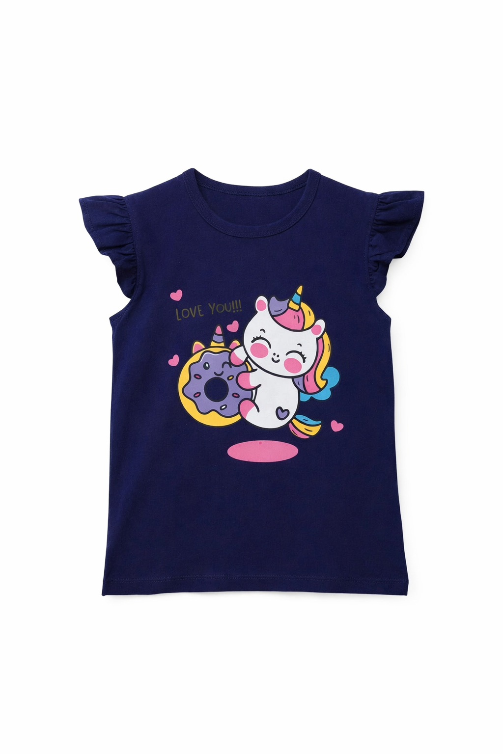 Dinocorn Sleeveless Purple T-Shirt Girls 420