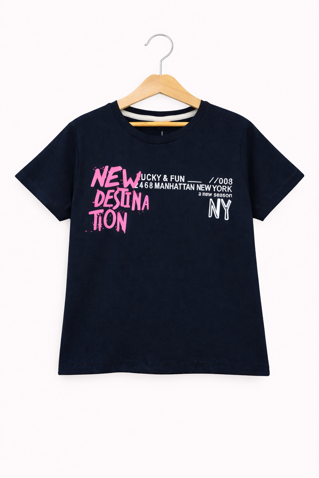 NAVY BLUE NEW YORK T Shirt boys 257
