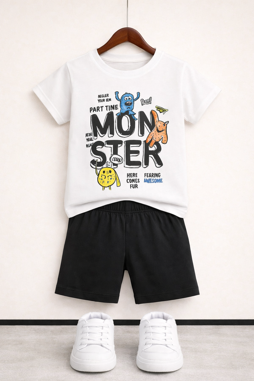 MONSTER White Nicker Suit Boys 121