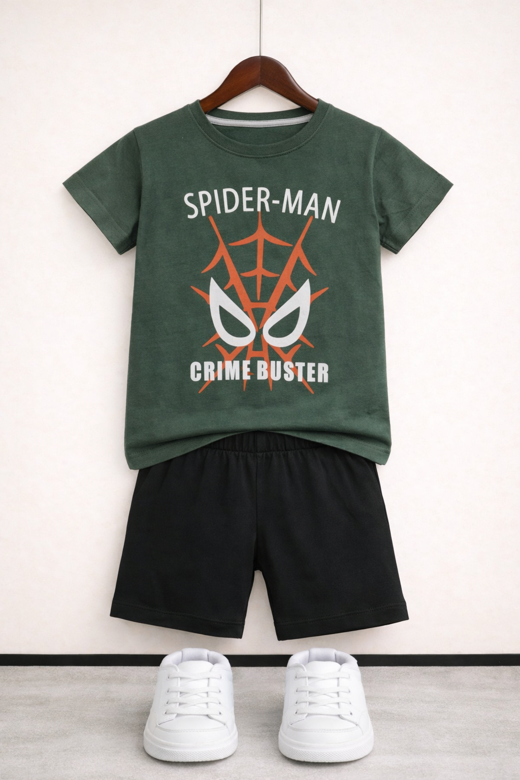 SPIDERMAN Green Nicker Suit Boys 201