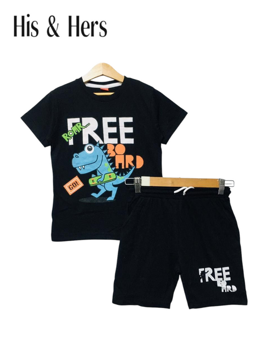 FREE Black Nicker Suit Boys 102