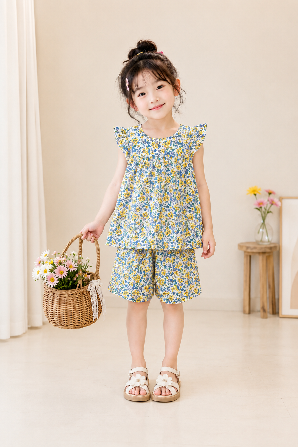 Floral Meadow Dreams Co-Ord Set 234
