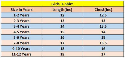 Love Red T-Shirt Short Length Girls
