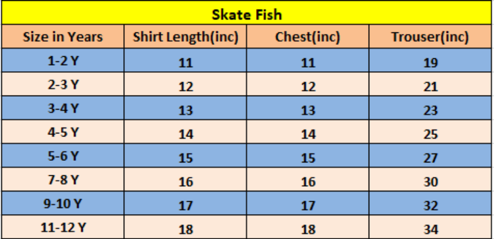 Yellow Leaves Allover Print White Skate Fish Girls 225