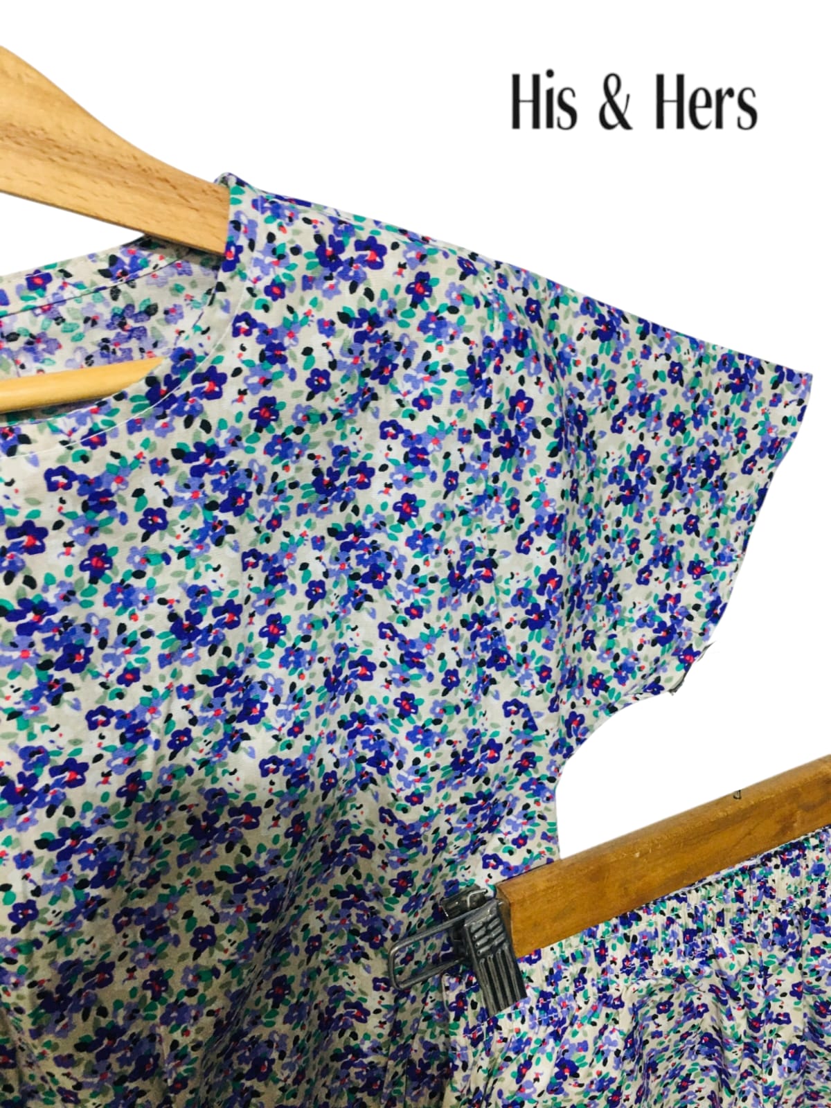 Small Purple Flowers All Over Print Skate Fish Girls L11