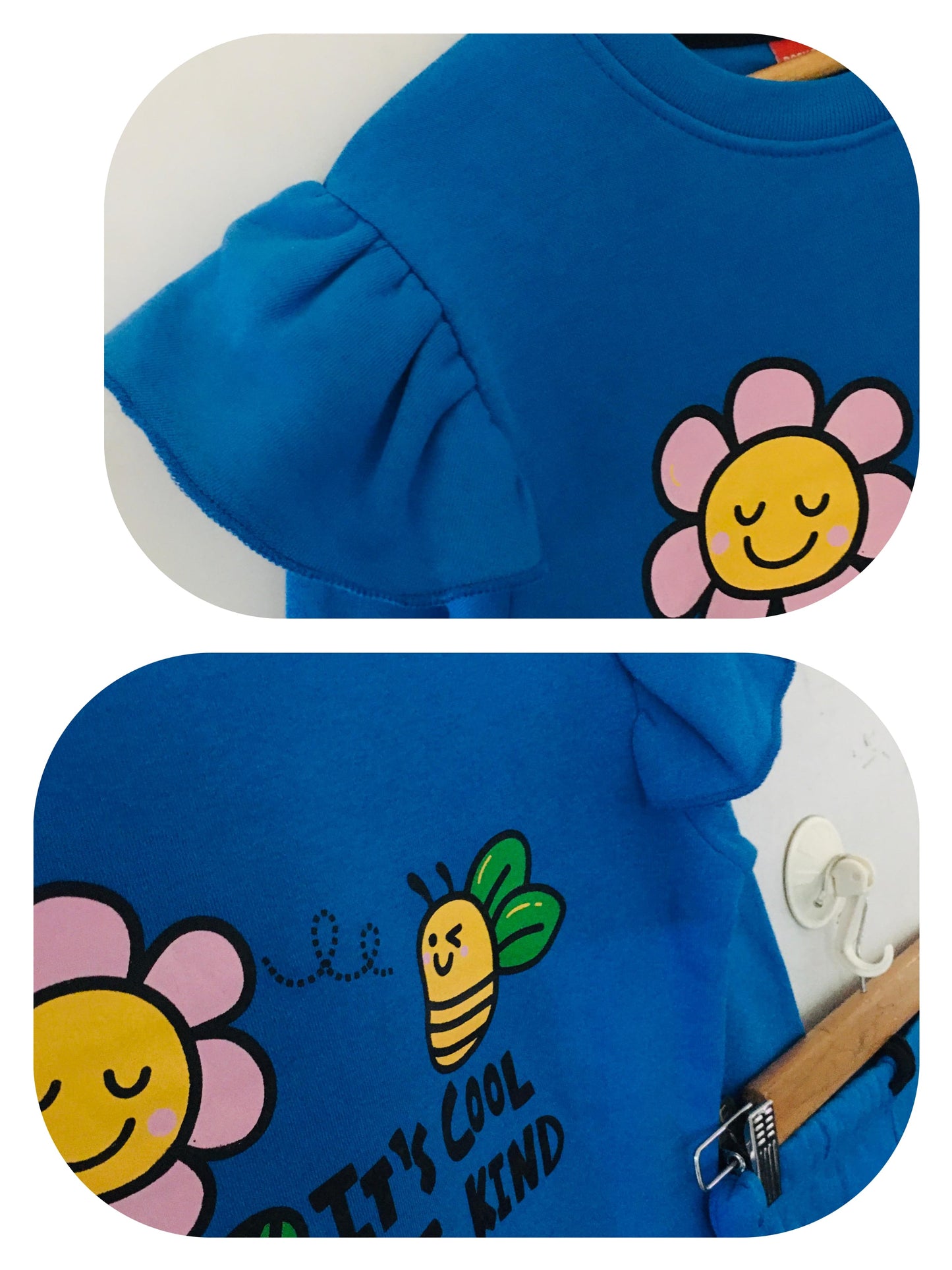 “It's Cool” Blue Track Suit Girls L6
