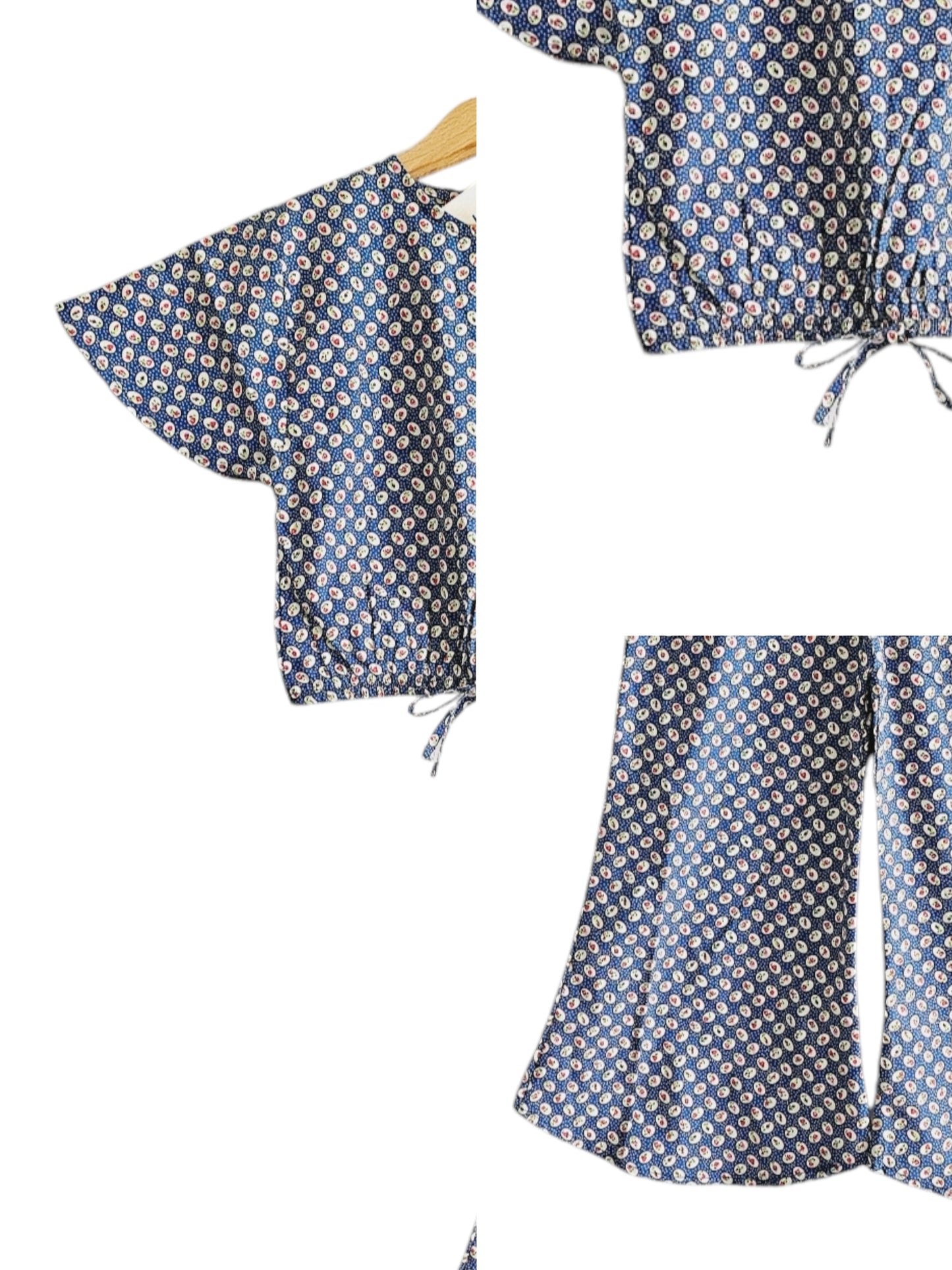 Polka-dot Blue Skate Fish Girls [1-4 Year] 110
