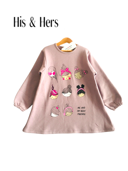 Fleece Long Sweatshirt