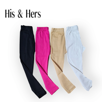 Solid Pink Color Girls Tights