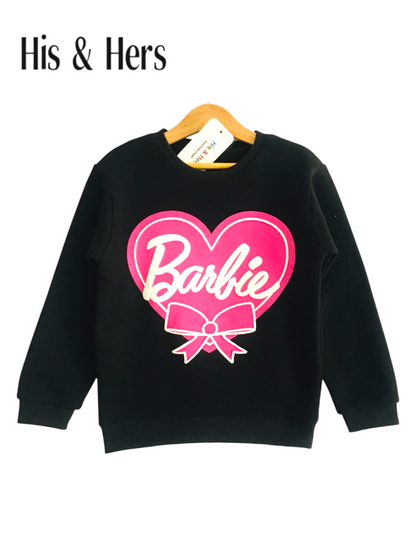 Barbie Black Sweatshirt Girls 273