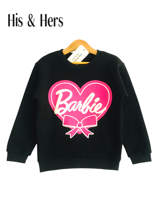 Barbie Black Sweatshirt Girls 273