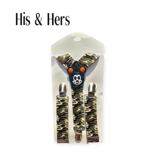 Army Suspenders Kid's Belt