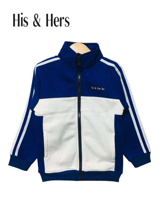 Royal Blue &White Jacket Boys 302