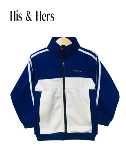 Royal Blue &White Jacket Boys 296