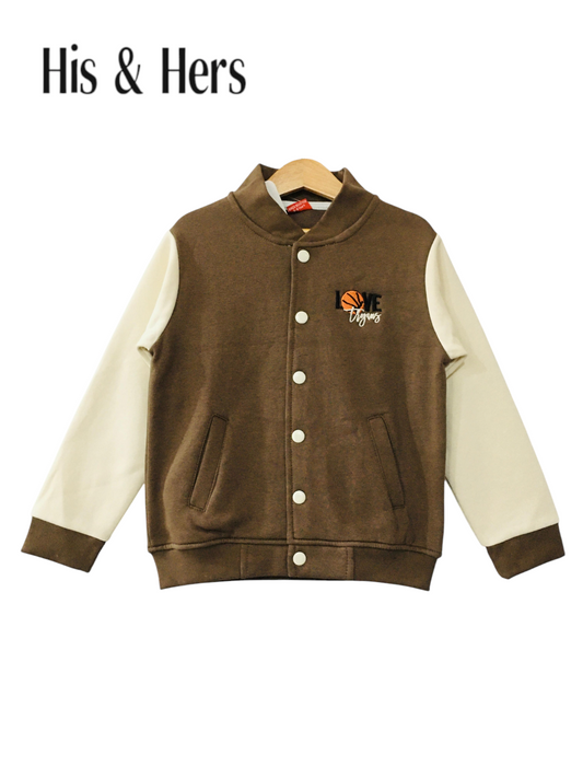 "LOVE" Jacket Brown Boys 004