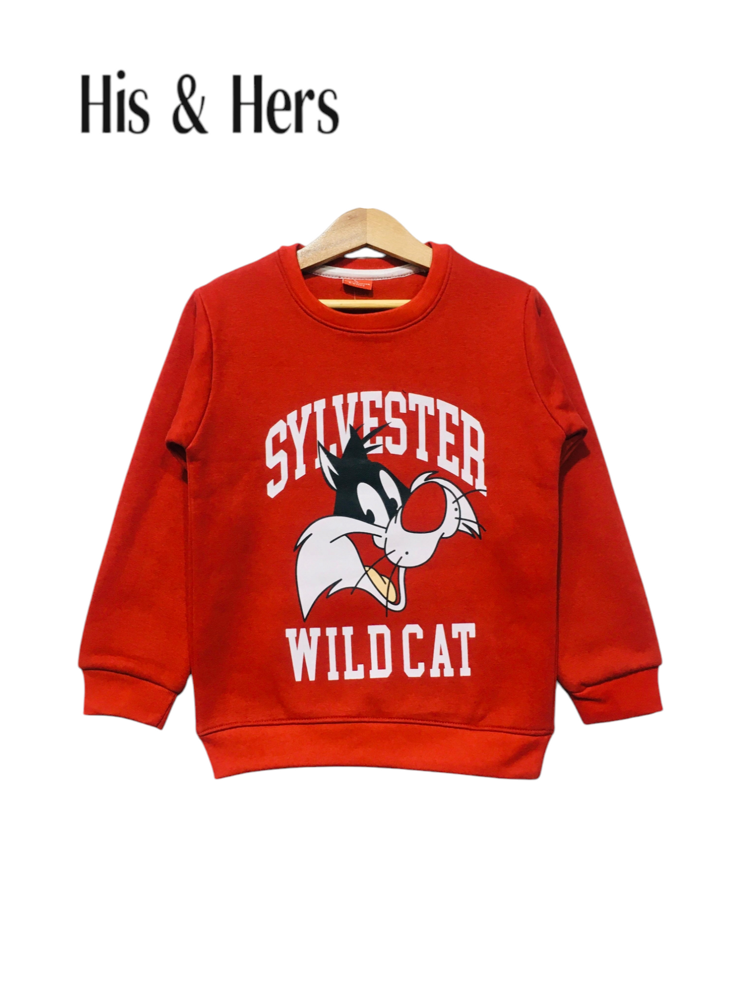 WILD CAT Red Sweatshirt Boys 273