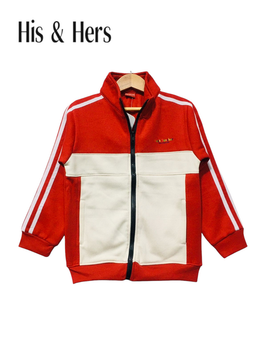 Red&White Jacket Boys L12