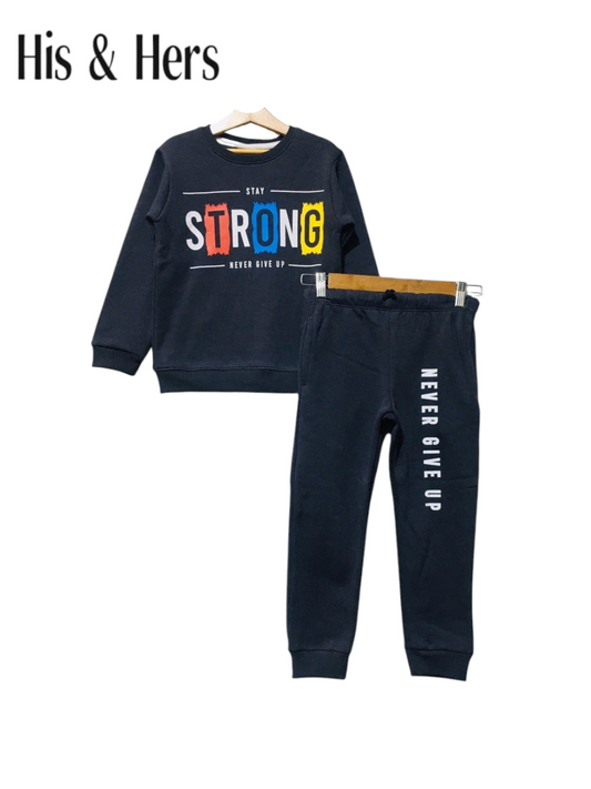 STRONG Smog Gray Tracksuit Boys 303