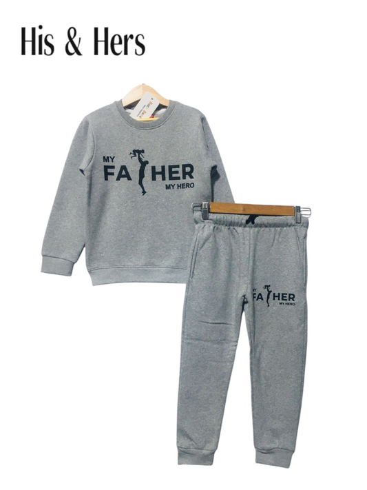 FATHER Gray Tracksuit Boys 002