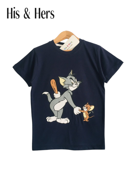 Tom &Jerry  Kid's navy T-Shirt Boys 105
