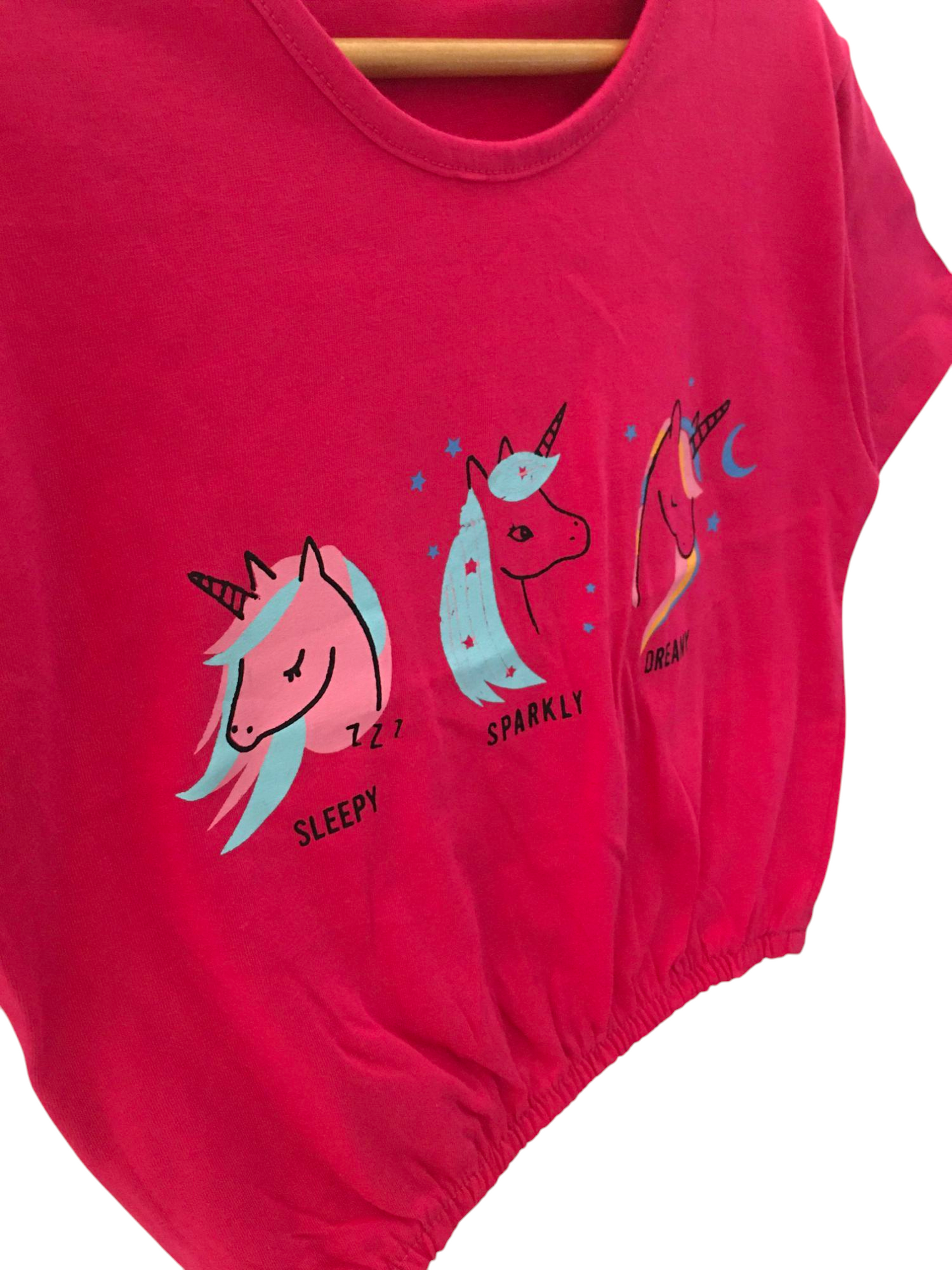 Unicorn Kid's Pink T-Shirt Girls 243