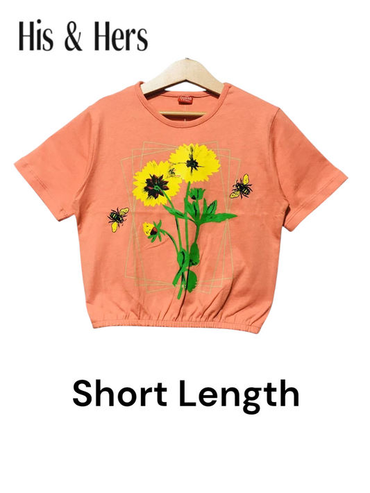 Dandelions Peach T-Shirt Girls 121