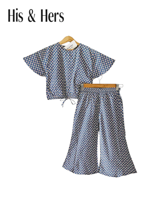 Polka-dot Blue Skate Fish Girls [1-4 Year] 109