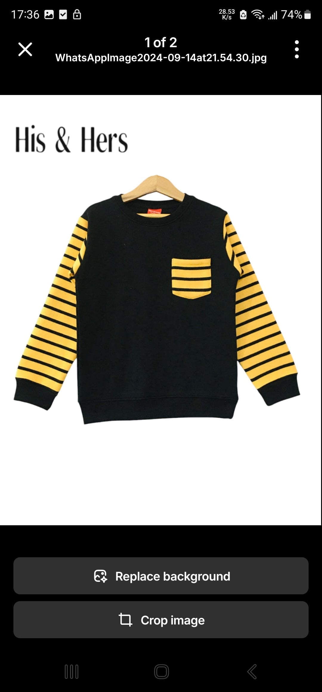 Pack of 2 Pocket Black & Brown Hugs Please