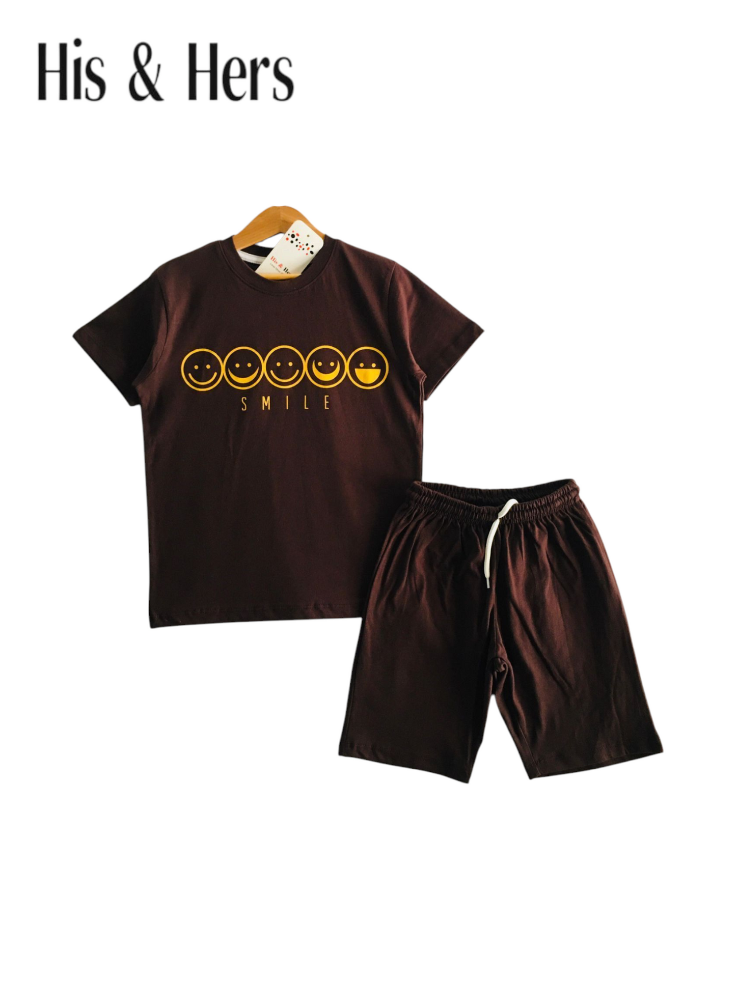 Smiles Reddish Brown Nicker Suit Boys 208
