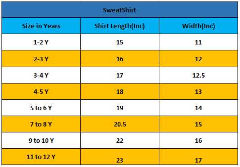 Yellow & Blue & Black Sweatshirt Boys 004