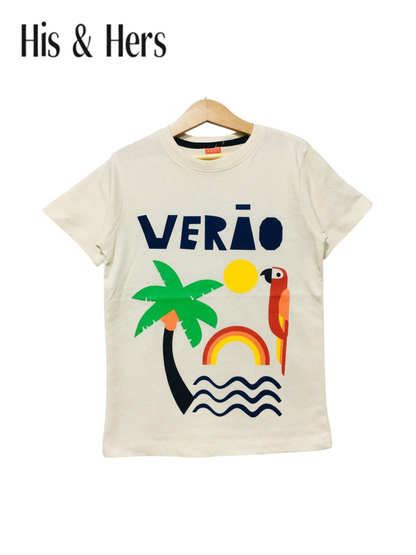 VRRAO White T-Shirt Boys  109