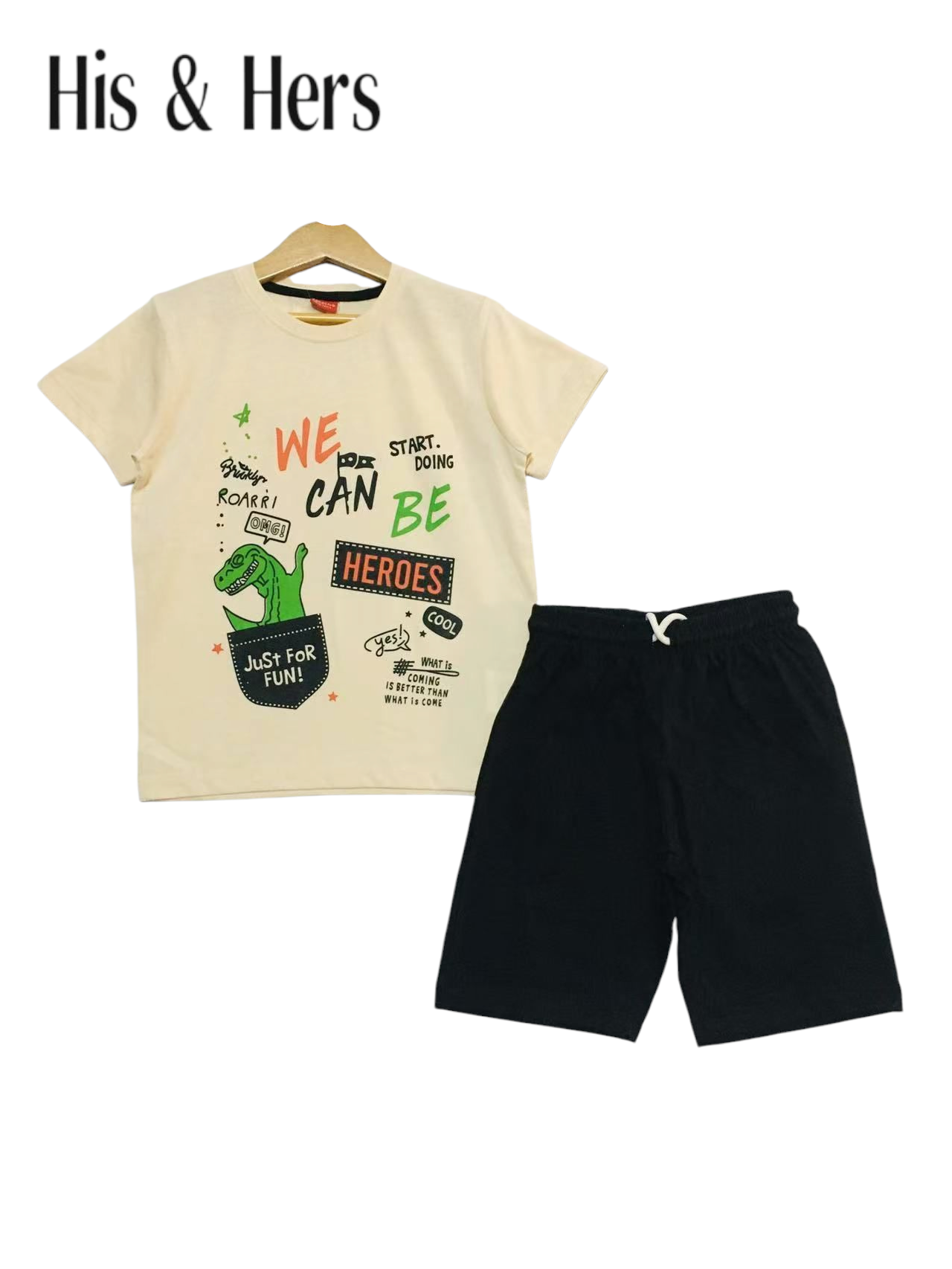 We Can Be Off-white Nicker Suit Boys 451
