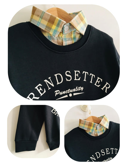 TRENDSETTER Navy Double Sweatshirt Boys 004