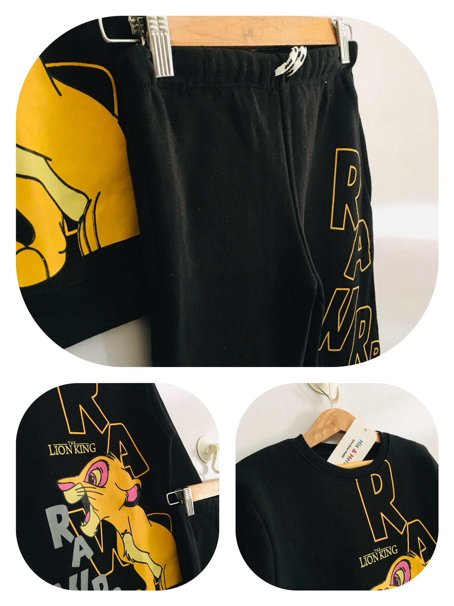 RAWRRR Black Track Suit  Boys 240