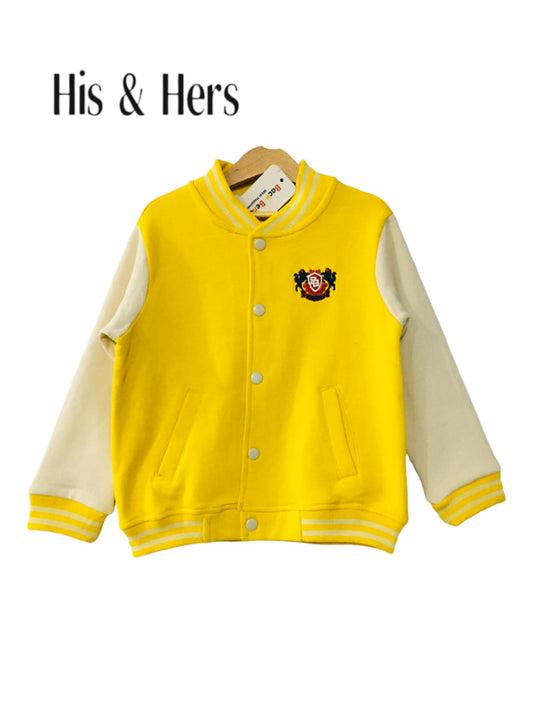 Ferrari Logo  Jacket  Yellow Boys (001)