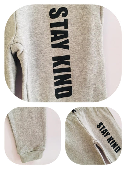 STAY KIND Gray Trousers Unisex (008)