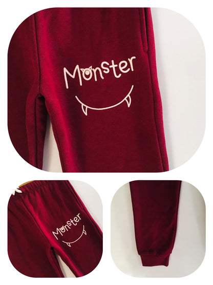 Monster Mahroon Trousers Boys (008)