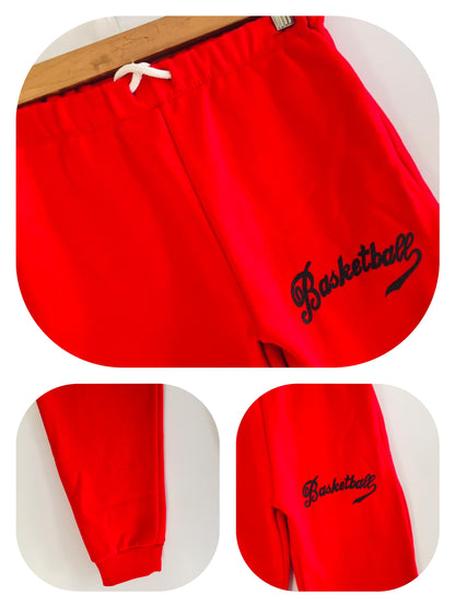 Basketball Red Trousers Girls(009）