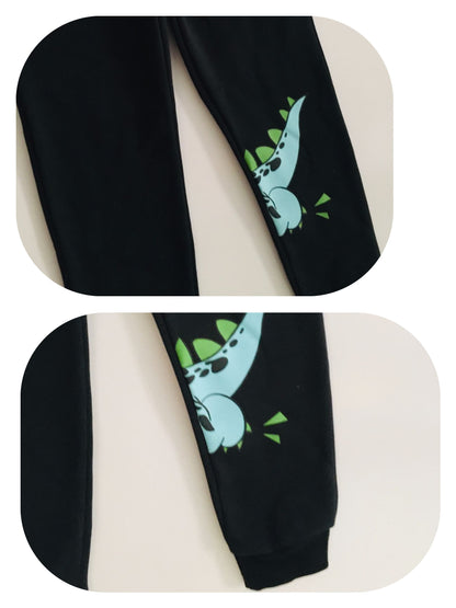 Dinosaur Black Trousers Boys (009)