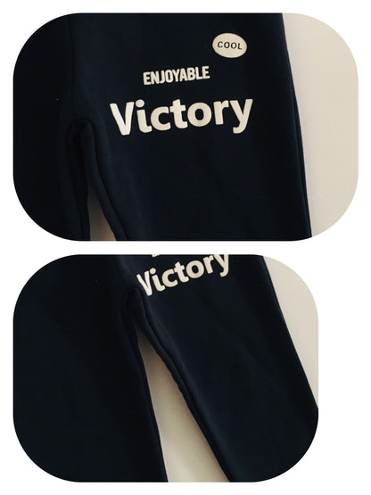 Victory  Black Trousers Unisex (009)